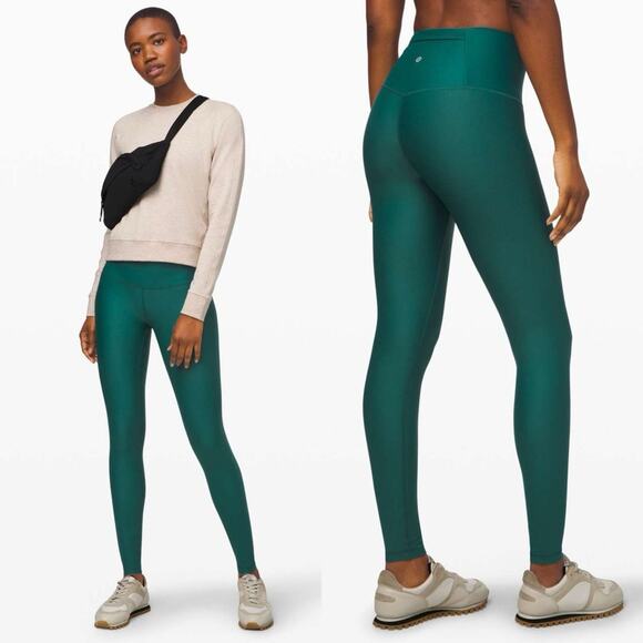 Lululemon Mapped Out High-Rise Tight 28" Laguna Womens Size 4 - Picture 1 of 8